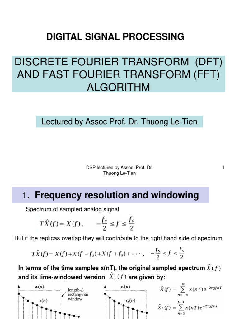 FFT2 Algorithm | PDF