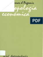 Comas D'Argemir Antropología Económica