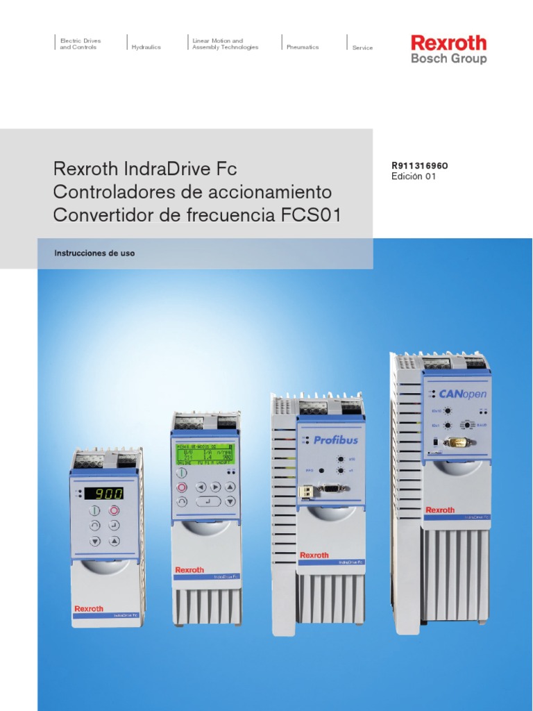 Manual Indra Drive FC | PDF | Corriente eléctrica | Descarga electrostática
