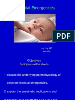 Neonatal Emergencies