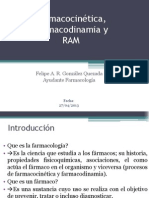 Farmacocinetica, Farmacodinamia y RAM