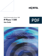 Nortel IP Phone 1120E User Guide