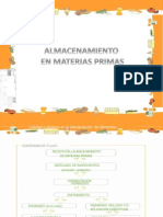 Almacenamiento de Materia Prima