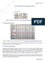Analisis Eliminatorias - Luego de La Fecha 13 - V2013 - Jun 09
