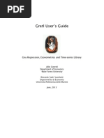 Gretl Guide