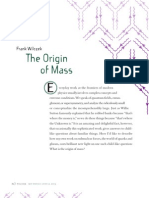 The Origin of Mass - Wilczek