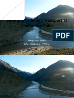 Flow and Sediment Transport at Confluence Point