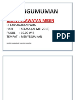 Ujian Perawatan Mesin