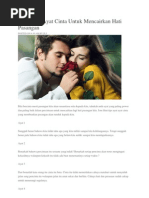 Download 12 Tips Ayat-Ayat Cinta Untuk Mencairkan Hati Pasangan by zulfact SN146840425 doc pdf