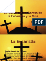 Lo que dicen los Santos de la Eucaristía