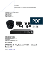 Kamera CCTV Paket Murah Dan Berkualitas