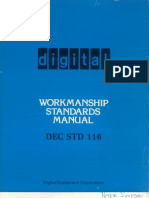 Digital Workmanship Standards Manual DEC STD 116