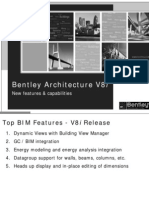 Bentley Architecture V8i: New Features & Capabilities