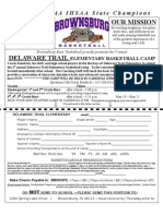 Delaware Trail 08-09 Elementary Basketball Camp