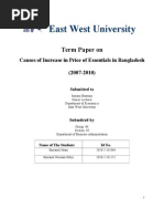 Download Causes of Increase in Price of Essentials in Bangladeshdoc by Emranul Islam Shovon SN146861864 doc pdf