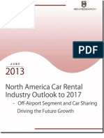 North America Car Rental Industry Outlook to 2017_Sample Report