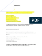 Auditoria y Monitoreo de Bases de Datos