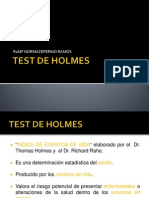 Test de Holmes