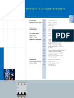 Siemens Circuit Protection - MCBs PDF