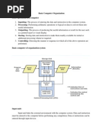 5 Basic Operations Performed by Computer System