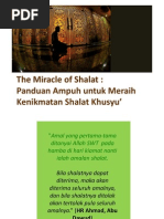 Panduan Meraih Kenikmatan Shalat Khusyu