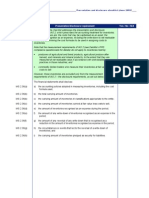 Disclosure Checklist - IAS 2 (June 2009)
