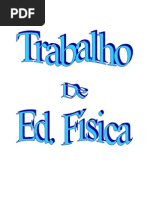Trabalho de Ed. Física
