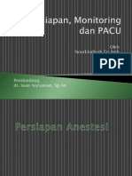 Persiapan, Monitoring Dan PACU Asih