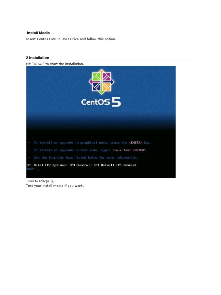 CentOS Installation Guide | PDF | Games & Activities | Technology ...