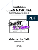 Smart Solution Un Matematika Sma 2013 (SKL 2.4 Sistem Persamaan Linear)