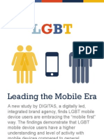 Digitas LGBT Leading The Mobile Era Infographic