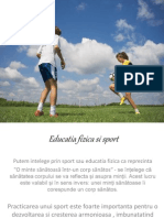 Educatia Fizica Si Sport (Prezentare)