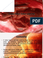 +ôbito fetal intra-uterino