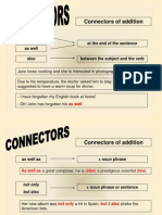 Connectors of Addition: Too As Well at The End of The Sentence