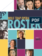 Wolf Trap Opera: Roster