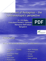 Management of Nystagmus - The Ophthalmologist S Perspective