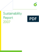 Bp Sustainability Report 2007