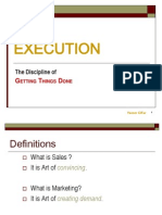 Execution: The Discipline of