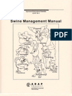 Swine Management Manual: Agricultural Instructional