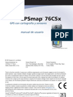 GPSmap 76CSx - Manual de Usuario