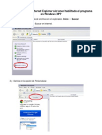 ¿Cómo Acceder A Internet Explorer Sin Tener Habilitado El Programa PDF