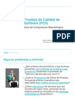 PCS - C - Gua - Pruebas de Calidad de Software - Presentacin - 2011 04 18