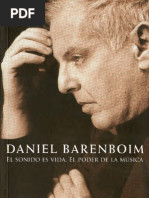 El Sonido Es Vida El Poder de La Musica - Barenboim