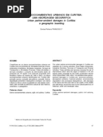 Danos Socioambientais Urbanos Em Curitiba