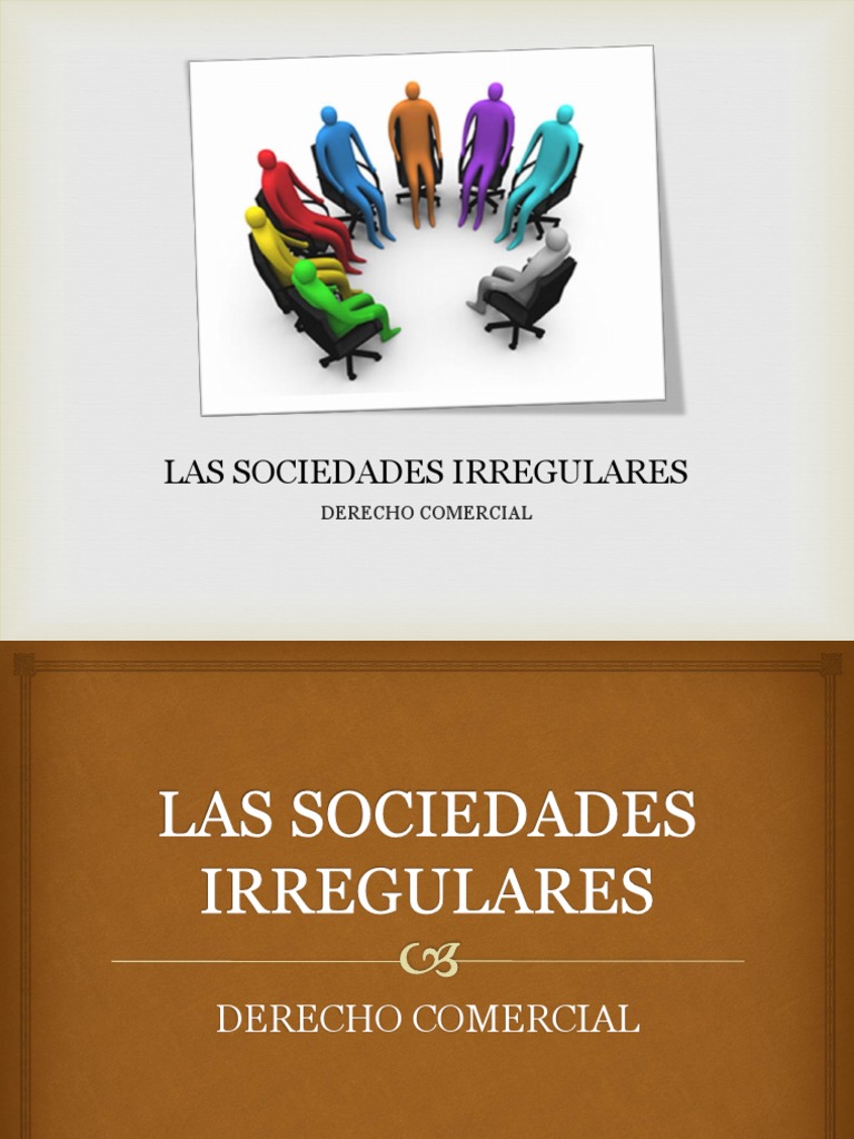 Las Sociedades Irregulares Liquidación Sociedad