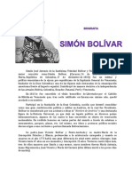 Simon Bolivar Biografia