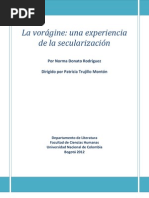 La Voragine y Secularizacion