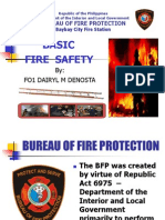 Fire Safety Lecture - Caridad