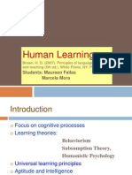 Human Learning 4