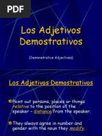 Download Spanish Demonstrative Adjectives by PowerPoints Galore SN14703966 doc pdf